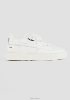 أحذية Antony Morato 707 حذاء رياضي جلدي منخفض الارتفاع أبيض رجال JVZ22296