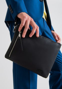 مُكَمِّلات Antony Morato حقيبة من الجلد الصناعي مع شعار بلون على نغمة أسود رجال JVZ22358